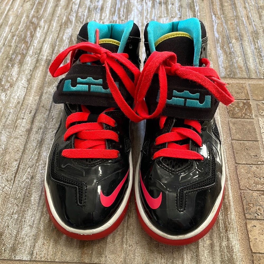 Black LeBron High tops